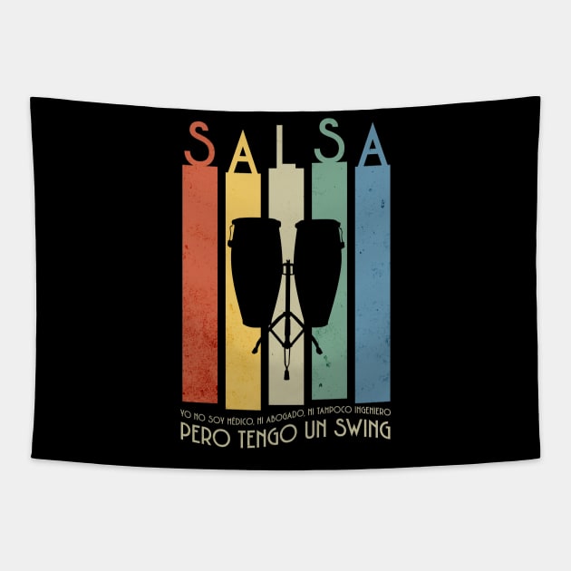 Pero Tengo un Swing! - Salsa Music Tapestry by bailopinto