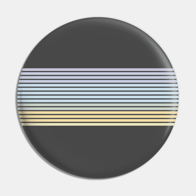 Retro Summer Stripes Pin by Vanphirst