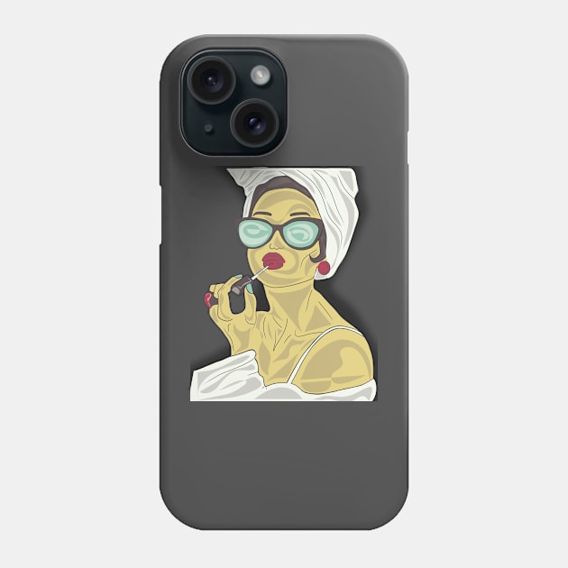 Beauty woman Phone Case by Julis design