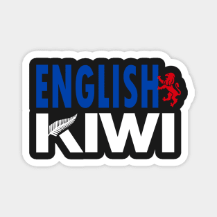 English Kiwi (for dark backgrounds) Magnet