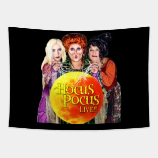 Hocus Pocus Live Moon Tshirt Tapestry