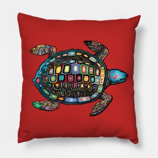 Turtle Colorful Pillow