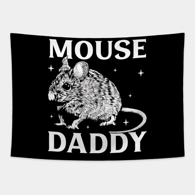 Mouse lover - Mouse Daddy Tapestry by Modern Medieval Design