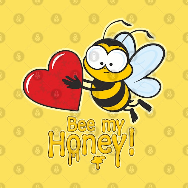 Bee My Honey by Jamie Lee Art