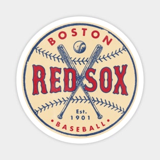 Throwback Boston Red Sox by Buck Tee Magnet