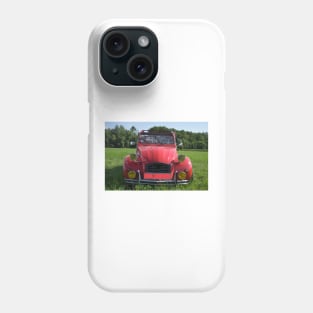 Serbian classic car in Slovenia Phone Case