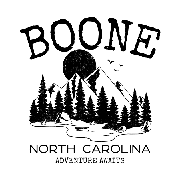 Boone, North Carolina by Mountain Morning Graphics