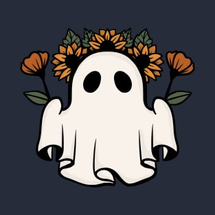 Cottagecore Flower Ghost T-Shirt