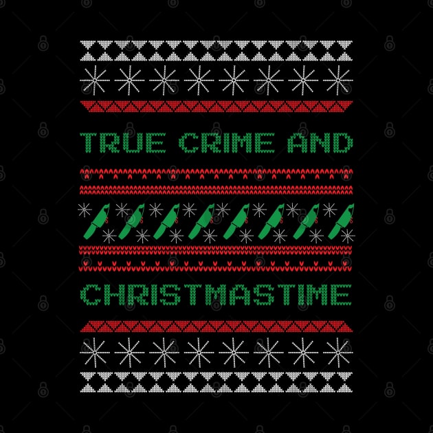 True Crime Ugly Sweater Design by DesignCandyByBrandi