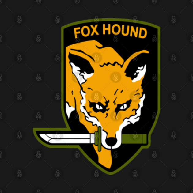 Foxhound Logo - Metal Gear Solid - T-Shirt