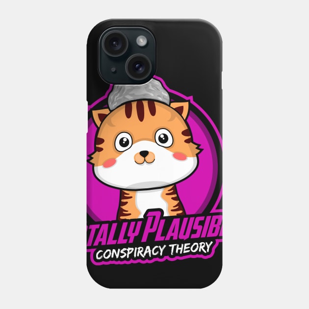 TinFoil Cat Phone Case by TotallyPlausible