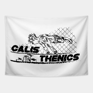 CALISTHENICS ATHLETE Tapestry