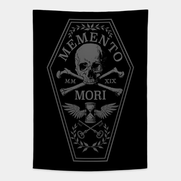 Memento Mori Tapestry by RavenWake