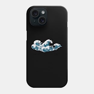 The great Japanese waves Phone Case