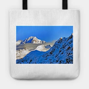 Mont Blanc Les Arcs French Alps France Tote