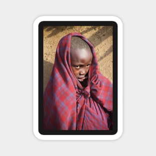 Young Maasai Girl Magnet