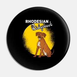 Rhodesiean Ridgeback Sun Pin