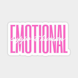 Emotional support human Magnet
