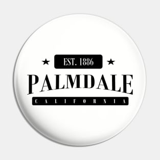 Palmdale EST. 1886 (Standard Black) Pin