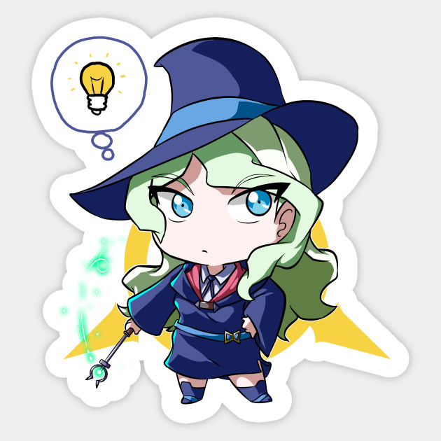 Get Wallpaper Little Witch Academia Diana Little Witch Academia Sticker Free HD