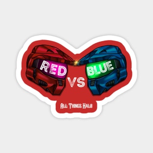 Halo: Red Vs Blue Magnet