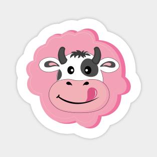 Cow Face Magnet