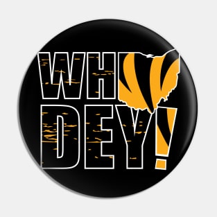 WHO DEY! Pin