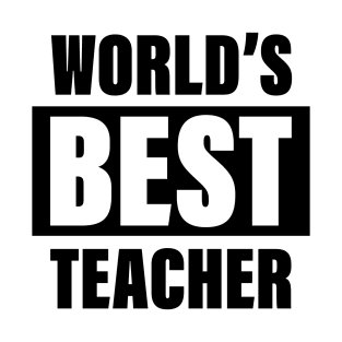 Worlds Best Teacher Counselor School Therapy Funny Education Lucky Substitute First Grade Elementary T-Shirt