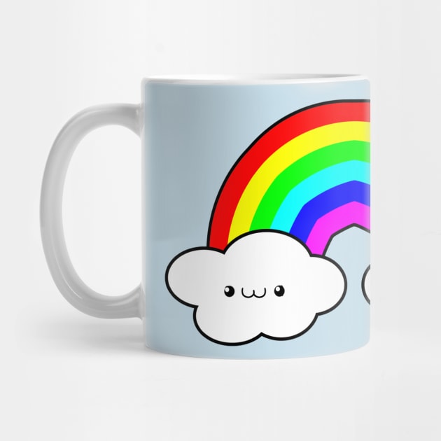 Cafecito Rainbow Mug Sticker – Bianca's Design Shop