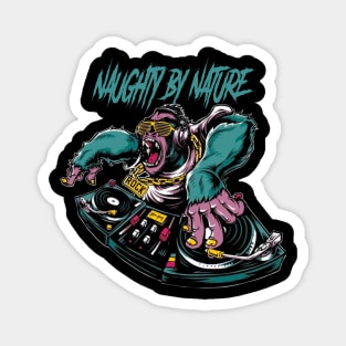 NAUGHTY BY NATURE RAPPER Magnet