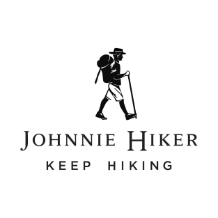 Johnnie walker hiking -Johnnie Hiker Keep Hiking T-Shirt