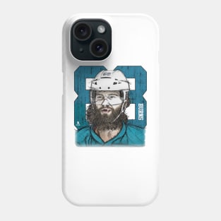 Brent Burns Seattle Sketch 88 Phone Case