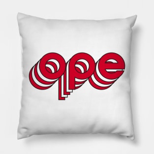 Ope - Let's Go Badgers! Pillow