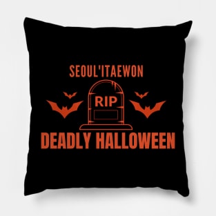 RIP halloween Pillow