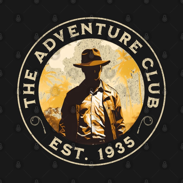 The Adventure Club - Est. 1935 - Jungle - Camping, Hiking, Adventure by Fenay-Designs