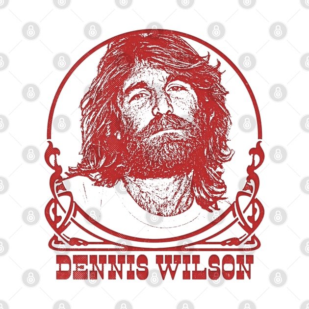 Dennis Wilson // Original Vintage Faded Style Design by DankFutura