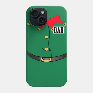 Christmas Family "Dad" Photo Design Shirt Phone Case