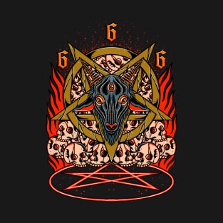 Pentagram 666 T-Shirt