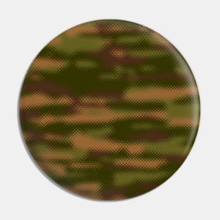 Camouflage Army Pin