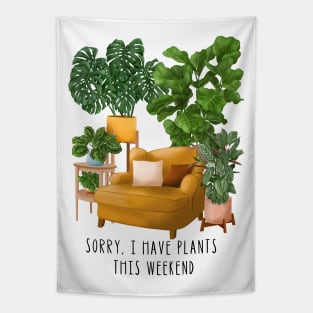 Plant lover weekend Tapestry