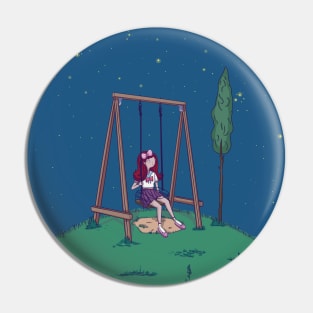 girl swinging Pin