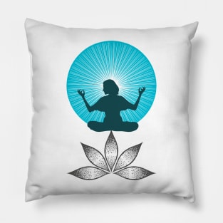 Yoga Design Pillow