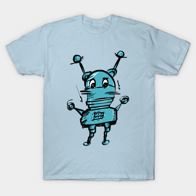 Disover robot hug - Silly - T-Shirt