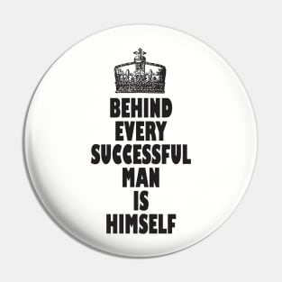 Successful Man Pin