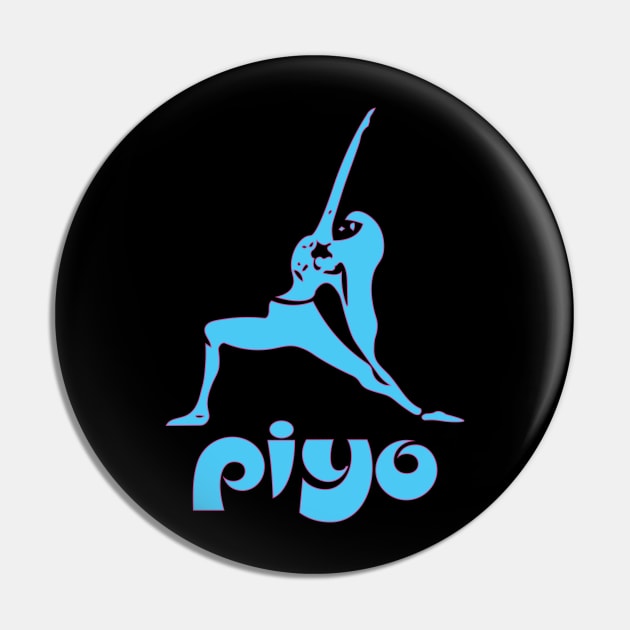 Unique PiYo Stretch Design Pin by TeesByJay