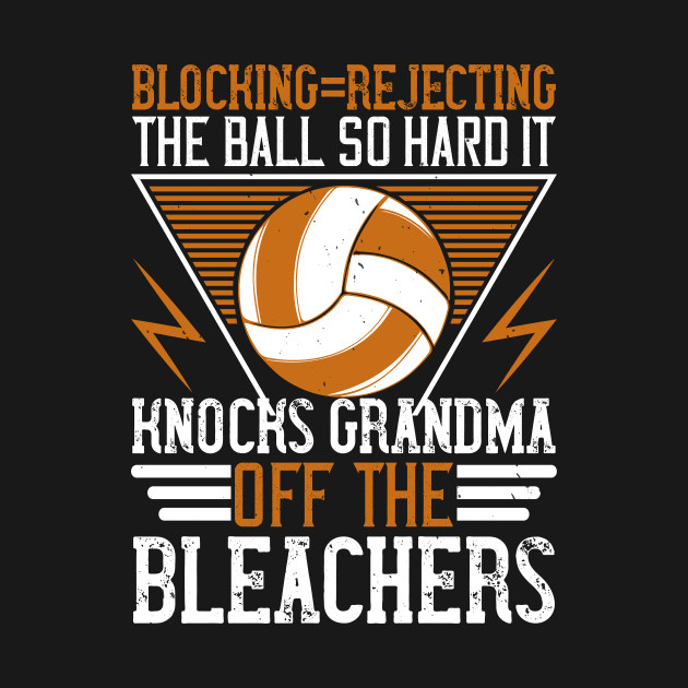 The Ball So Hard, It Knocks Krandma Off The Bleaches by HelloShirt Design