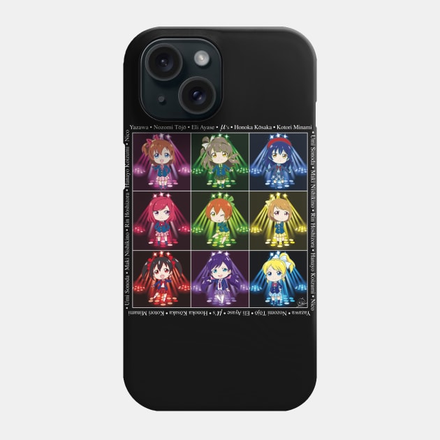 Love Live! U's (Muse) chibi edit. Phone Case by YueGraphicDesign