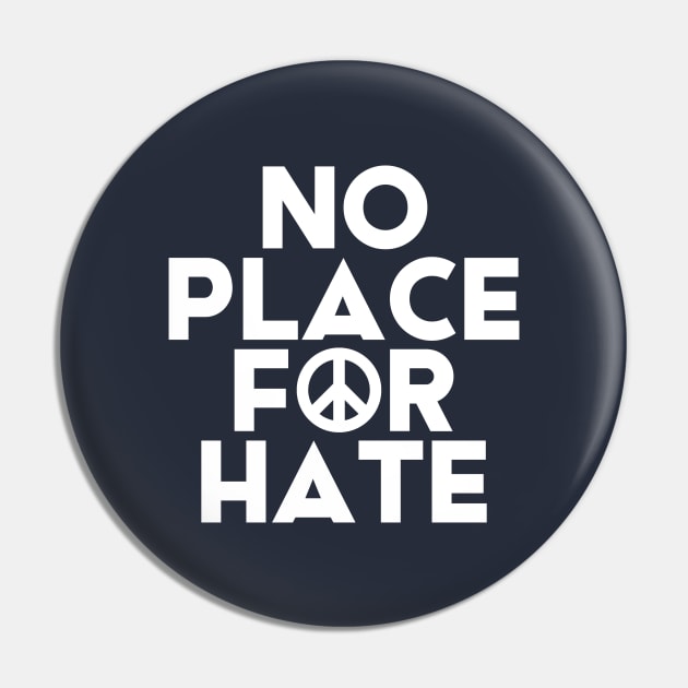 No Place For Hate #3 Pin by SalahBlt