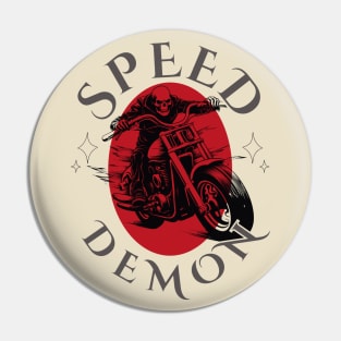 Speed Demon Pin