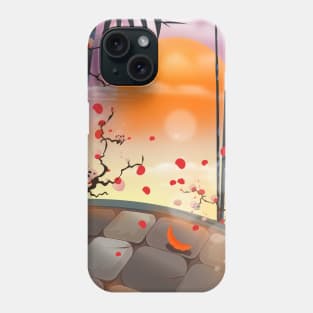 Japanese Blossom Garden. Phone Case